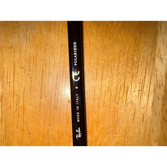 Ray Ban RB3016 Clubmaster Italian Sunglasses Polarized Tortoise Gold Frame - Picture 3 of 4